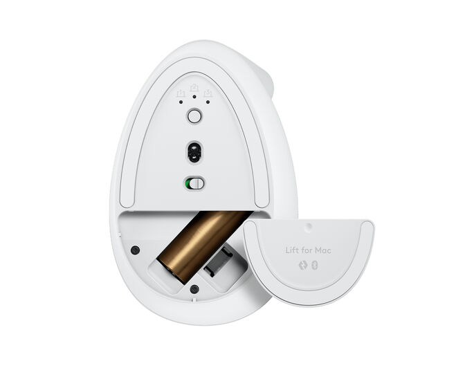 Rato Logitech Lift for Mac Vertical Ergonomic Wireless White image number 4