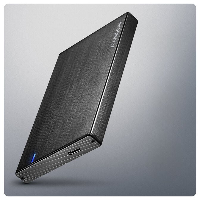 Caixa Externa AXAGON EE25-XA6C para SSD/HDD 2.5" USB-C, SATA 6G, Aluminio image number 1