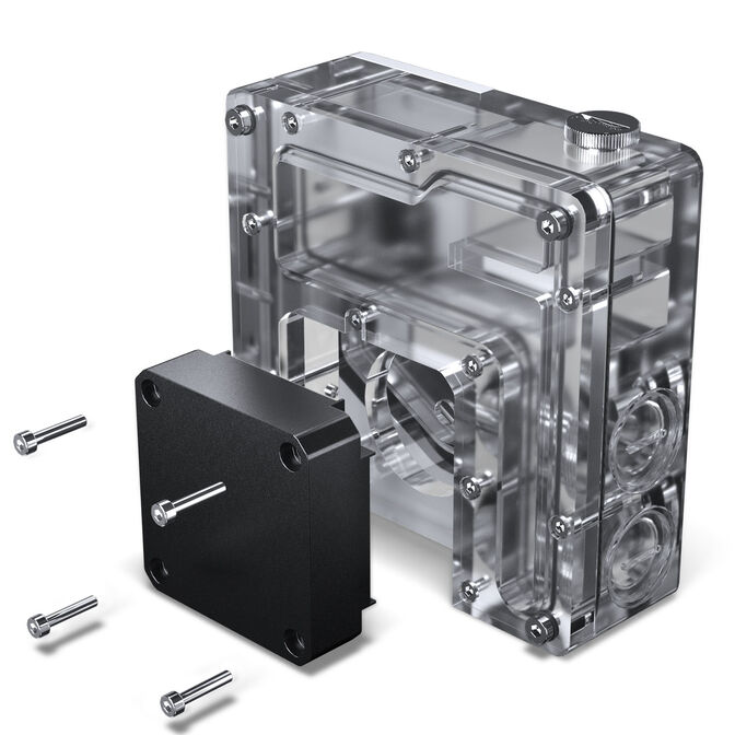 Reservat&oacute;rio Phanteks Glacier EZ-Fit 120RES-DDC ARGB Branco image number 2