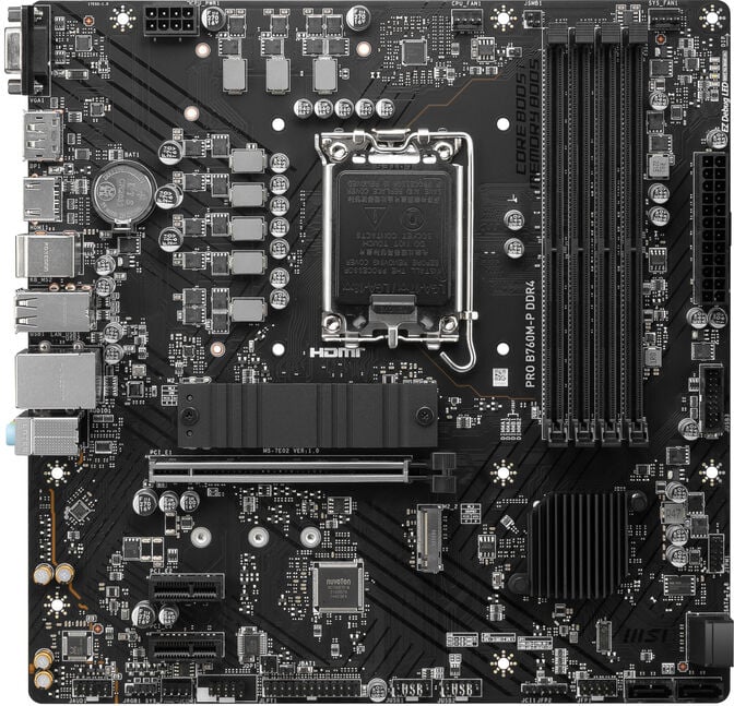Motherboard MSI PRO B760M-P DDR4 image number 1