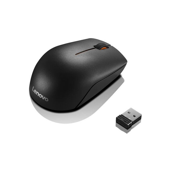 Rato Lenovo 300 Compact Wireless Preto image number 1