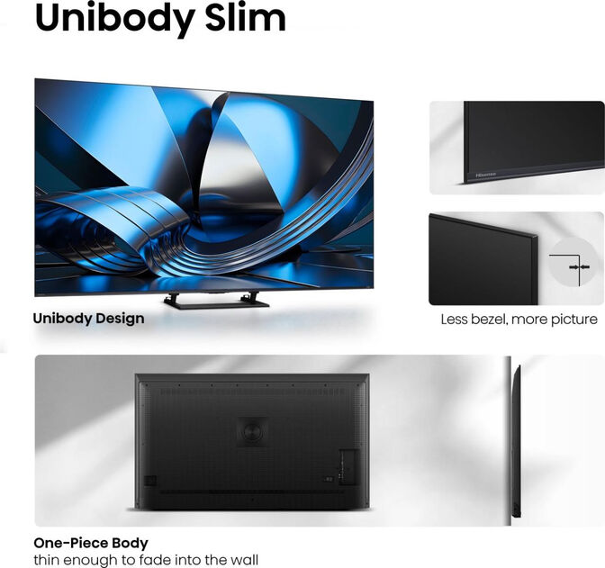 Televis&atilde;o Hisense 55U7SE 55" Mini LED UltraHD 4K VIDAA image number 6