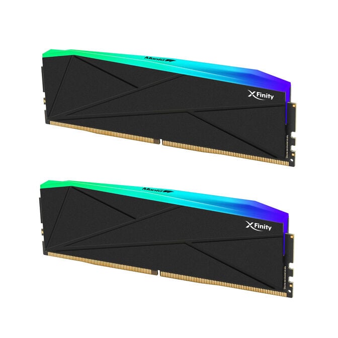 V-Color Kit 32GB (2 x 16GB) DDR5 6000MHz Manta Xfinity RGB Preto CL30 image number 1