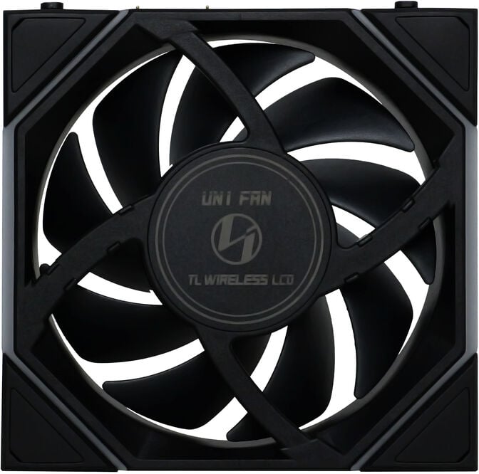 Ventoinha Lian Li UNI FAN TL120 LCD Wireless RGB Reverse PWM Preto 120mm (Pack 3) image number 2