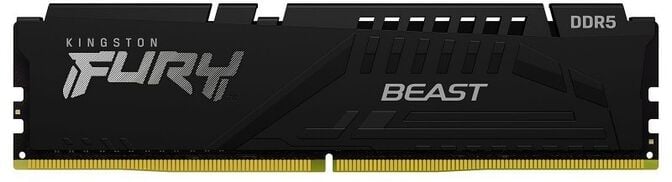 Kingston 16GB DDR5 5600MHz FURY Beast Preto CL40 image number 0