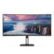 Monitor Curvo AOC 34" CU34V5C/BK VA WQHD 100Hz 1ms USB-C 3.2 ( DP alt + PD65W) image number null