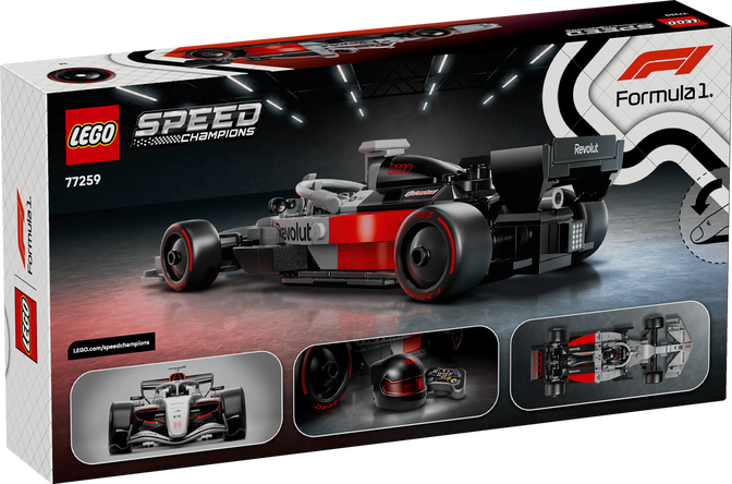 LEGO Speed Champions: Carro de Corrida Audi Revolut F1 Team R26, 216 Pe&ccedil;as (77259) image number 1