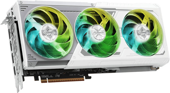 Gr&aacute;fica ASRock Radeon RX 9070 XT Steel Legend 16GB GDDR6 image number 3