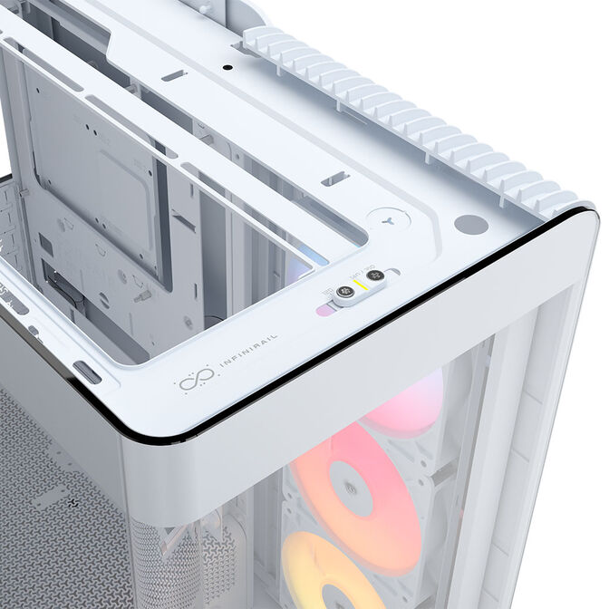 Caixa E-ATX Corsair 4500X RS-R ARGB Branca Vidro Temperado image number 14