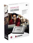 SSD Externo Kingston XS2000 2TB USB3.2 Gen2 Cinza (2000/2000MB/s) image number null