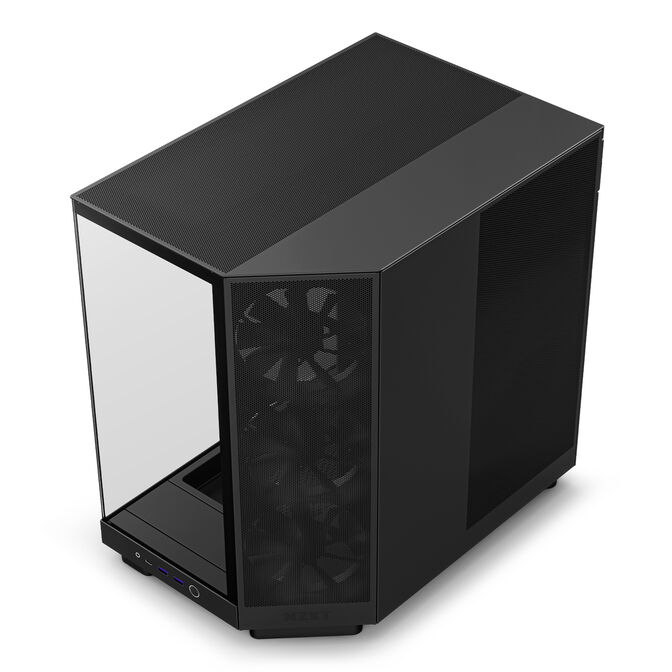 Caixa ATX NZXT H6 Flow Preta Vidro Temperado image number 1