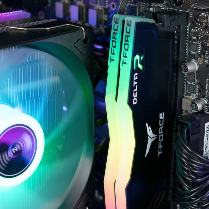 Computador AURA Gamer-PC Intel i5 12400F 16GB DDR4 500GB RTX 5050 WiFi W11 image number 4