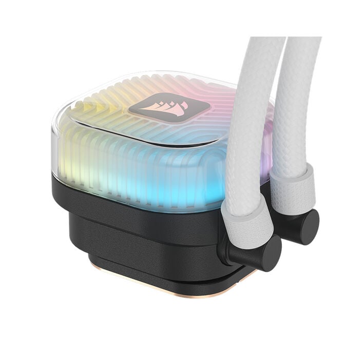 Water Cooler CPU Corsair iCUE LINK TITAN II 360 RX RGB 360mm Branco image number 5