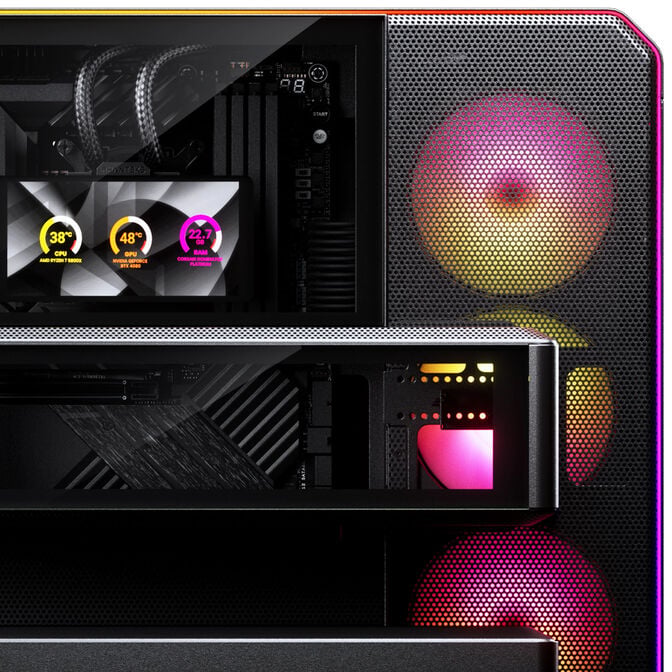 Caixa ATX Phanteks EX5 MAX DRGB Preta (Inclui AIO 360mm e Monitor LCD 6") image number 13
