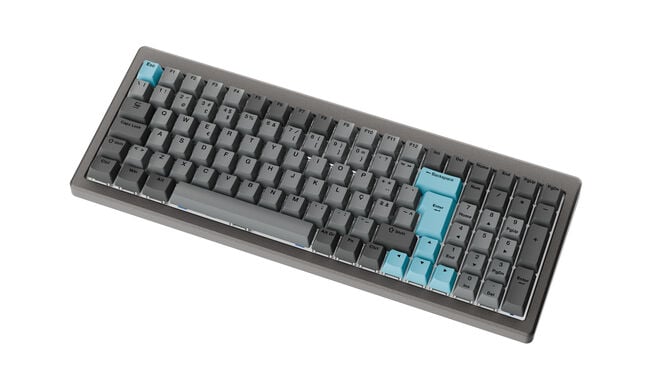 Teclado Mec&acirc;nico Ducky Cushion 98 Tri-Mode Silent Linear 96% Cinzento (PT) image number 8