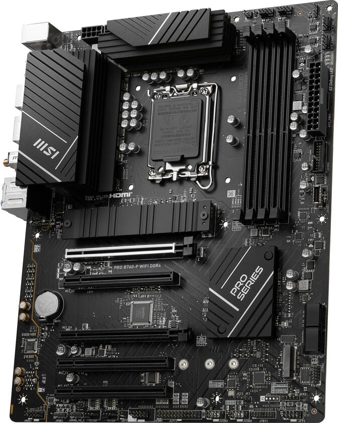 Motherboard MSI PRO B760-P WIFI DDR4 image number 2