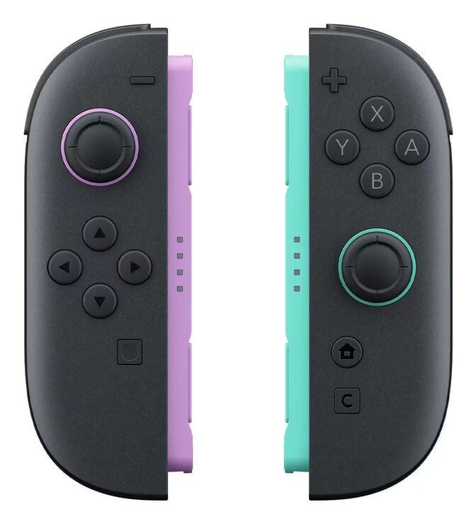 Comando Nintendo Joy-Con 2 (Esq-Dir) Verde /Roxo BTR image number 2