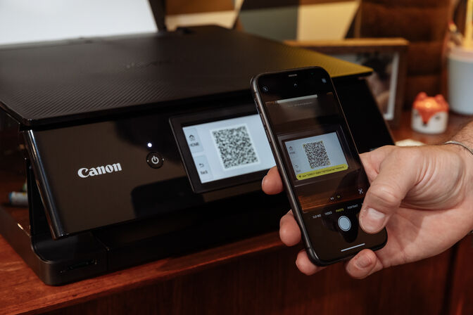 Impressora Multifunc&otilde;es a Jato de Tinta Canon PIXMA TS8750 Preta WiFi image number 9