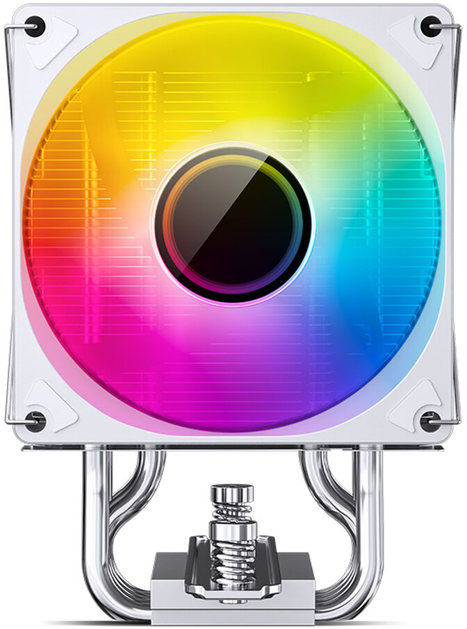 Cooler CPU Jonsbo CR-1400 V2 ARGB Branco - 92mm image number 4