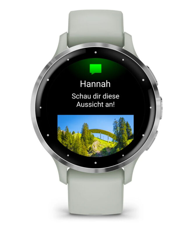 Smartwatch Garmin Venu 3S 41mm Verde image number 3