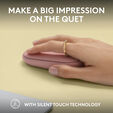 Rato Logitech Pebble 2 M350s Bluetooth Tonal Rose image number null
