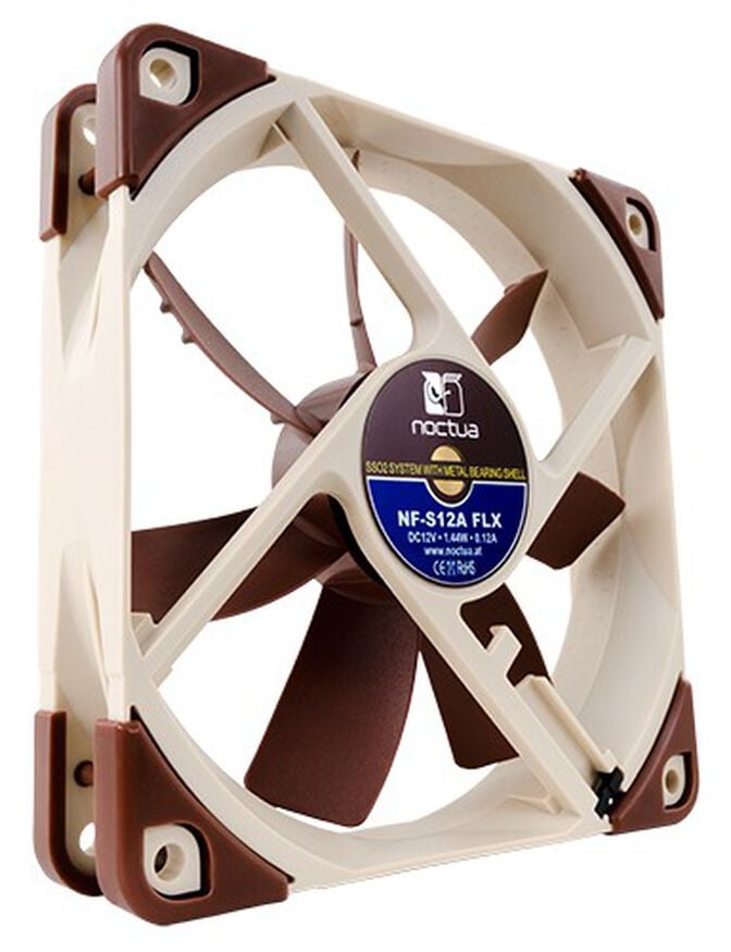 Ventoinha Noctua NF-S12A FLX (1200/900/700rpm) 120mm image number 1