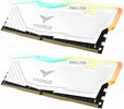 Team Group Kit 16GB (2 x 8GB) DDR4 3200MHz Delta RGB Branco CL16 image number null