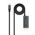 Cabo Conversor Nanocable USB-C > HDMI 2.1 8K@60HZ USB-C PD 100W 1.8 M Preto image number null