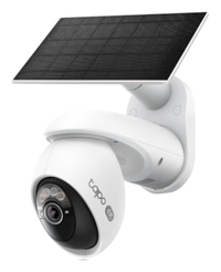 C&acirc;mara de Seguran&ccedil;a TP-Link Tapo TC92 KIT 4K 8MP Pan/Tilt Outdoor IP65 Security Wi-Fi com Bateria + Painel Solar Tapo A201