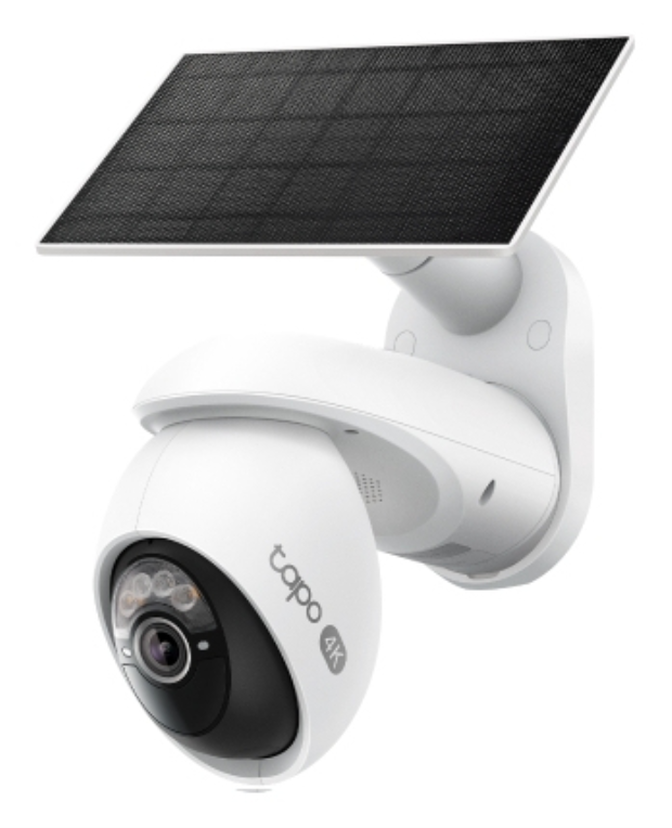 C&acirc;mara de Seguran&ccedil;a TP-Link Tapo TC92 KIT 4K 8MP Pan/Tilt Outdoor IP65 Security Wi-Fi com Bateria + Painel Solar Tapo A201 image number 0