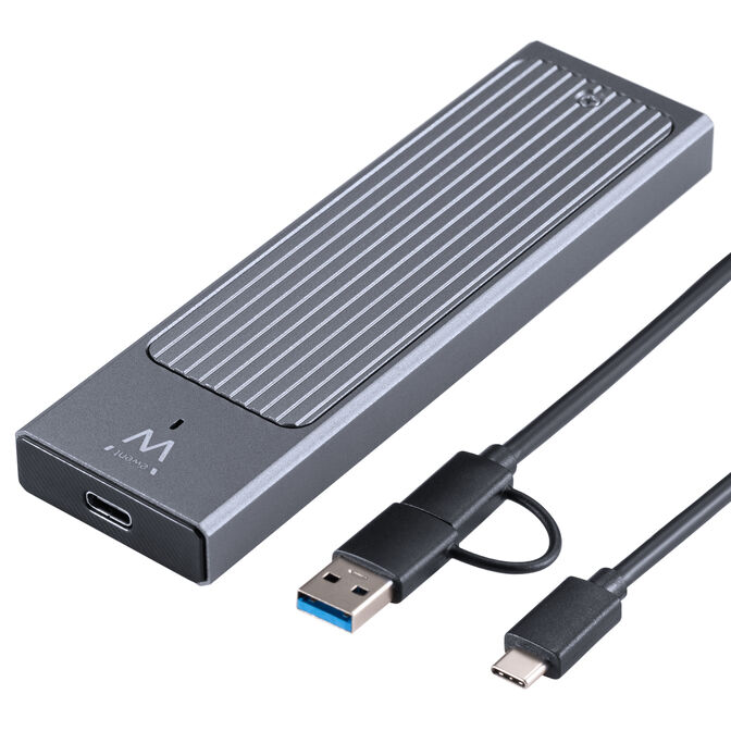 Caixa Externa M.2 Ewent EW7022 USB-C 3.2 Gen2 NVMe Cinza image number 0