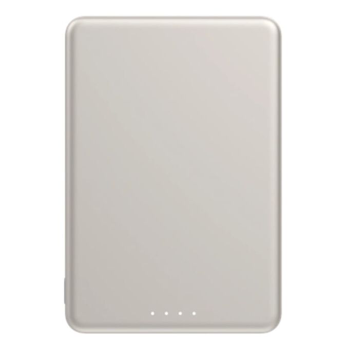 Power Bank Magn&eacute;tica Xiaomi Super Slim 5000mAh 22.5W Dourado image number 2