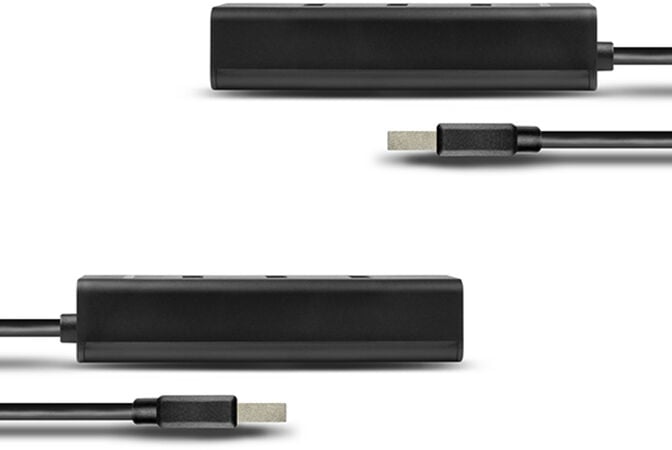 USB-A-Hub AXAGON HUE-S2B, 4x USB 3.0 - 30 cm image number 3