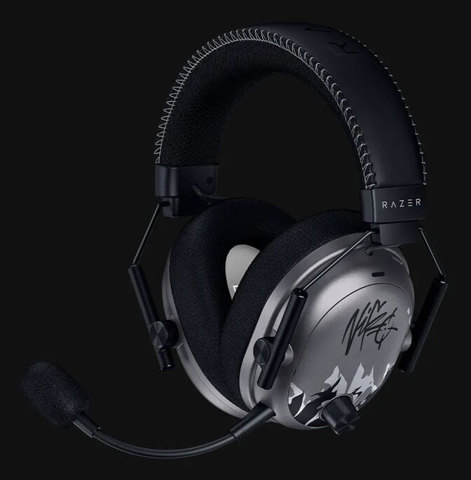 Headset Razer BlackShark V3 Pro Wireless/Bluetooth Preto NiKo Ed. image number 0