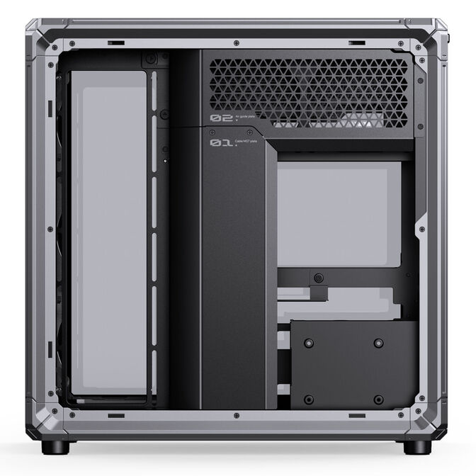 Caixa ATX Jonsbo X400 Vidro Temperado Curvo Cinzento image number 5