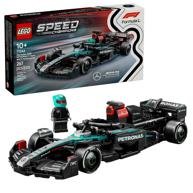 LEGO Speed Champions: Carro de Corrida Mercedes-AMG F1 W15, 267 Pe&ccedil;as (77244) image number 0
