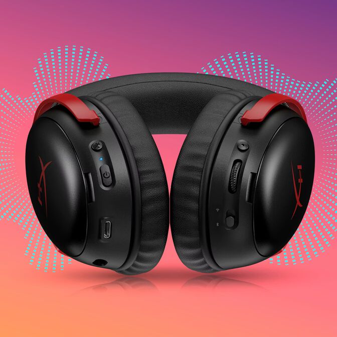 Headset HyperX Cloud III DTS Wireless/Bluetooth Preto image number 6