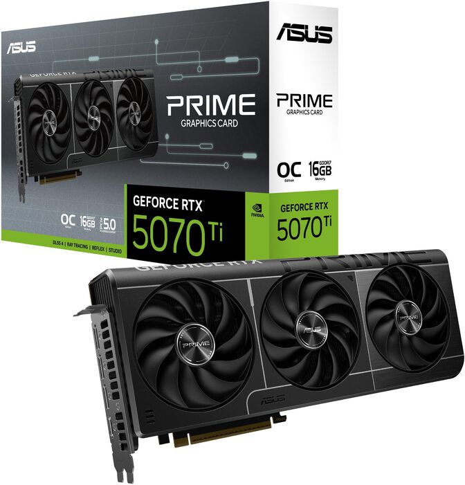 Gr&aacute;fica Asus GeForce&reg; RTX 5070 Ti Prime OC 16GB GDDR7 DLSS4 image number 11