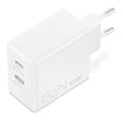Carregador Lenovo de Parede USB-C 65W Dual GaN Branco + Cabo USB-C 1.5m image number null