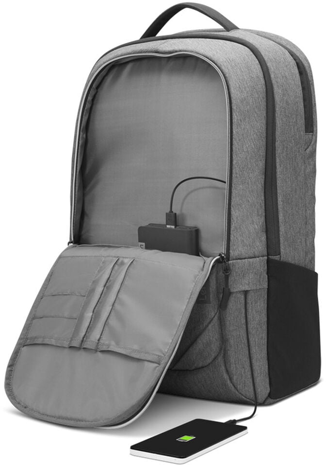 Mochila 17.3" Lenovo Urban B730 Cinza image number 4