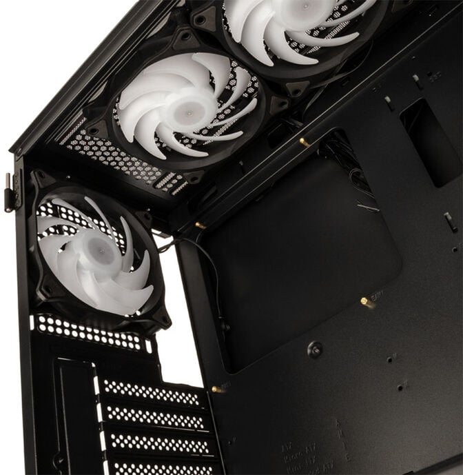 Caixa ATX Kolink Observatory HF Plus Glass ARGB Preto image number 6