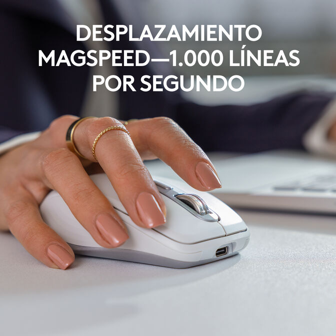 Rato Logitech MX Anywhere 3S for Business 8000DPI Wireless/Bluetooth Cinzento Claro image number 12