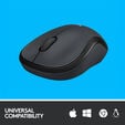 Rato Logitech M220 Silent Wireless Preto image number null
