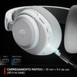 Headset Steelseries Arctis Nova 3P Wireless/Bluetooth Branco image number null