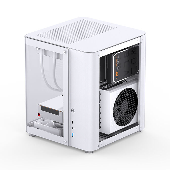 Caixa Micro-ATX Jonsbo TK-1 2.0 Vidro Temperado Branco image number 16