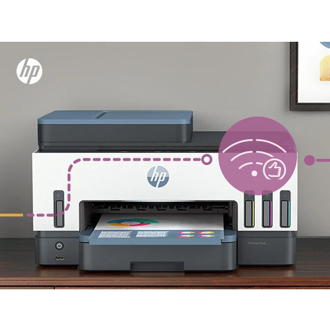 Impressora Multifun&ccedil;&otilde;es a Jato de Tinta HP Smart Tank 7606 All-in-One image number 5
