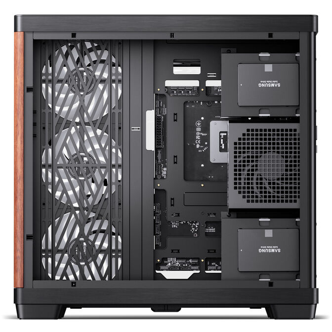 Caixa ATX Jonsbo TK-4 Wood Vidro Temperado Preto image number 11