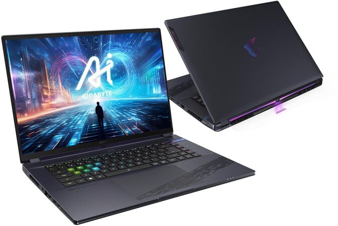 Port&aacute;til Gigabyte AORUS 16X ASG-53PTC54SH 16" i7-14650HX 16GB DDR5 1TB RTX 4070 QHD 165Hz W11 image number 1