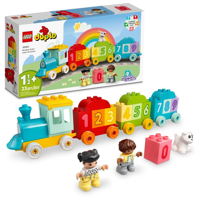 LEGO DUPLO: Comboio dos N&uacute;meros Aprender a Contar, 23 Pe&ccedil;as (10954) image number 0