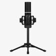 Microfone Streamplify MIC RGB Tripod - Preto image number null